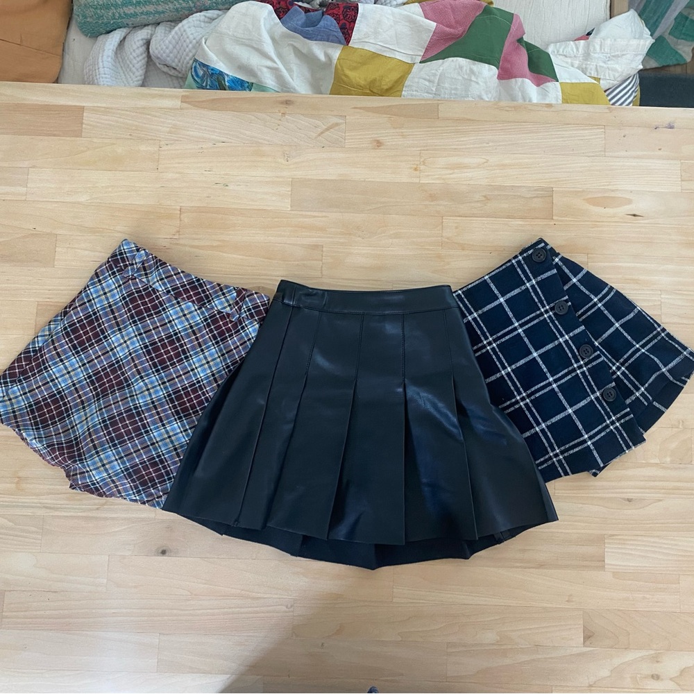 Girls Size 6 Zara Skort/Skirt Bundle